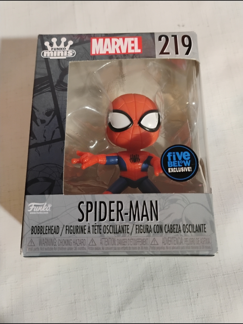 Marvel Spider-Man Funko Minis Bobblehead - Red/Blue